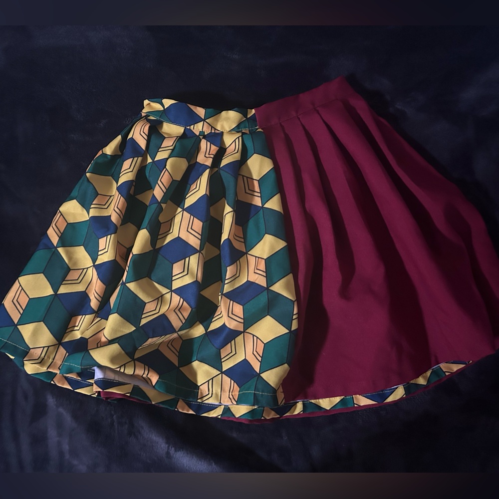 Giyuu Tomioka Inspired Pleated Skirt